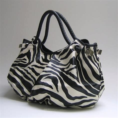 zebra handbag On Sale 